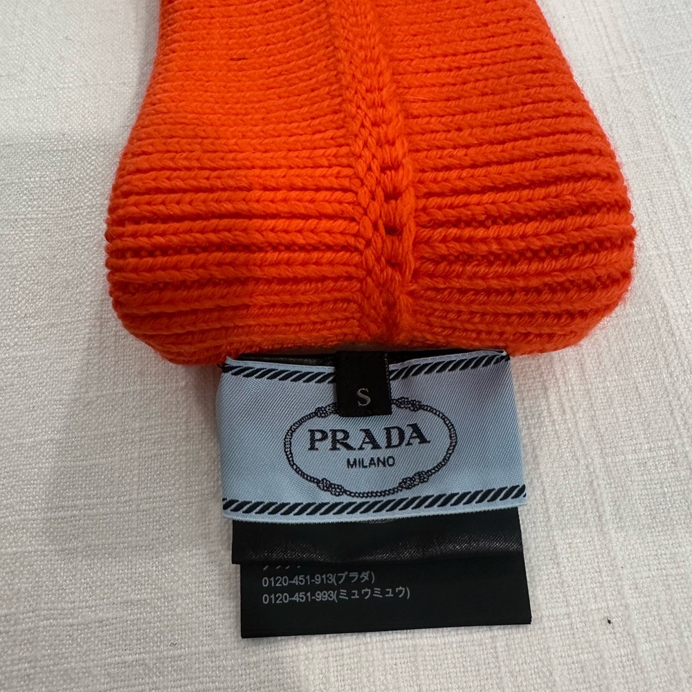 Bold Orange Prada Headband - Picture 5 of 5